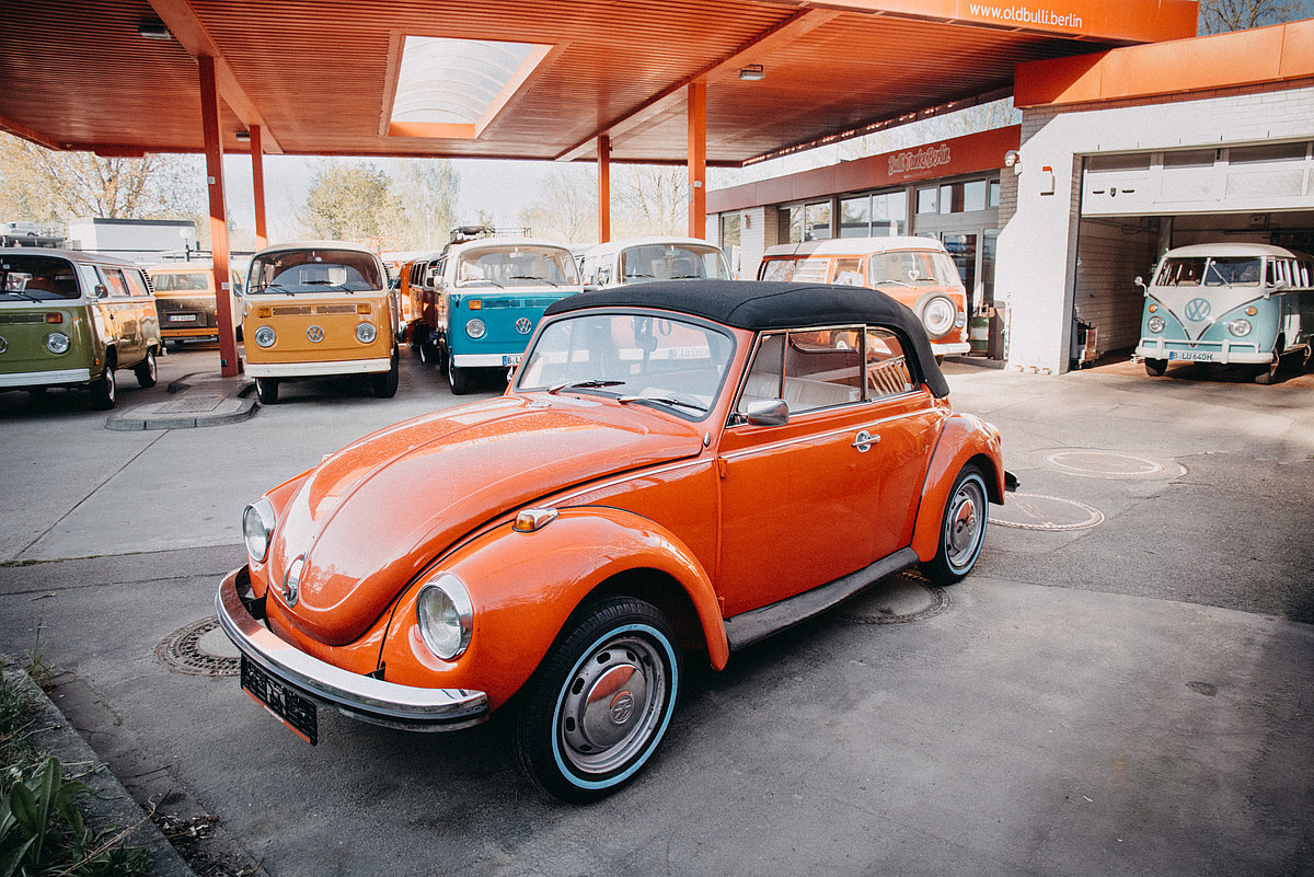 Stillgelegte Tankstelle