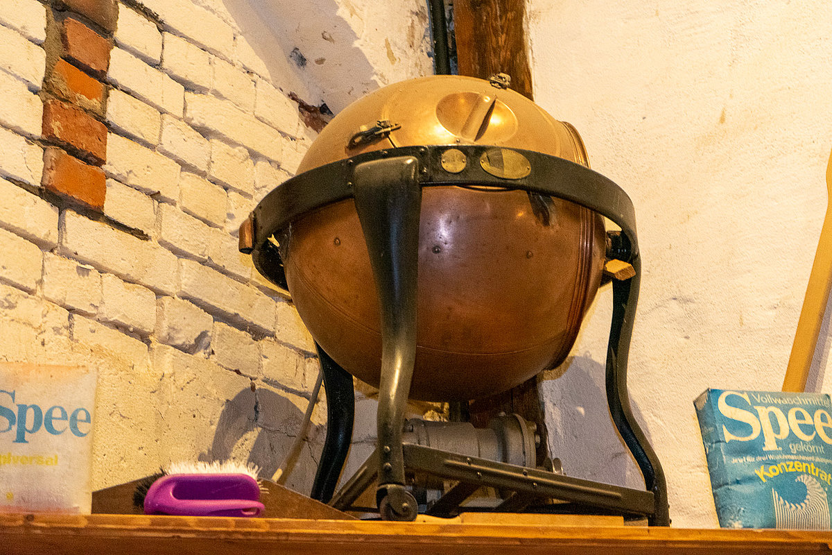 Waschmaschine aus Kupfer