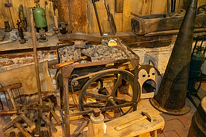 Schmiedeesse um 1890