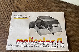 Malicolor SL DDR Dia-Projektor