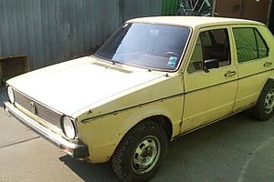 Volkswagen VW Golf 1 Einer von 10.000 DDR Import