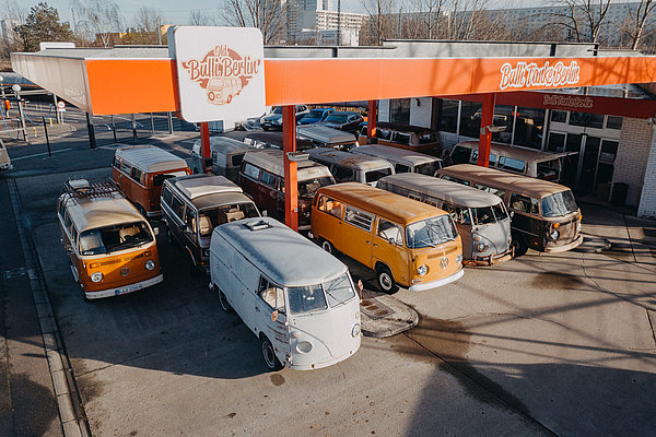 Stillgelegte Tankstelle