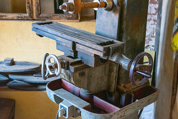 historische Abkantbank um 1930