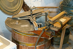 Bottichwaschmaschine um 1950