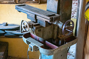 historische Abkantbank um 1930