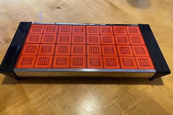 Wärme-Speicherplatte mit Thermostat